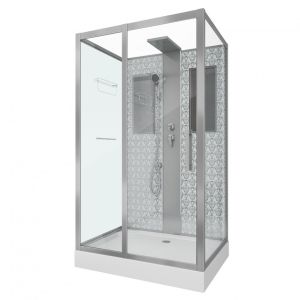 Душевая кабина Niagara Lux NG-7711WBK 120x90 см