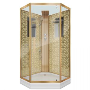 Душевая кабина Niagara Lux NG-7717GBK 100x100 см