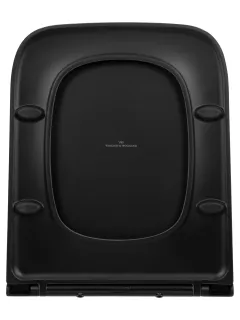 Сиденье для унитаза Wonzon & Woghand WW-S2216-MB чёрный матовый