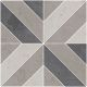 Декор Kerama Marazzi ID124T Про Лаймстоун серый матовый 60x60x0,9