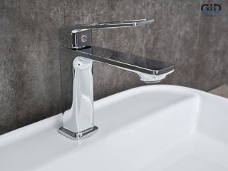 Смеситель для раковины Gid Niagara L057-CH-K L057CHK хром Смеситель для раковины Gid Niagara L057-CH-K L057CHK хром