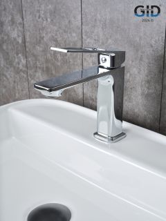 Смеситель для раковины Gid Niagara L057-CH-K L057CHK хром Смеситель для раковины Gid Niagara L057-CH-K L057CHK хром