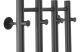 Полотенцесушитель электрический Domoterm Танго DMT 109-V4 36x 92 EK L чёрный Полотенцесушитель электрический Domoterm Танго DMT 109-V4 36x 92 EK L чёрный