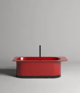 Ванна из искусственного камня Salini Ninfea S-Stone 102721MRF 180x82см RAL полностью Ванна из искусственного камня Salini Ninfea S-Stone 102721MRF 180x82см RAL полностью