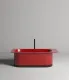Ванна из искусственного камня Salini Ninfea S-Stone 102721MRF 180x82см RAL полностью
