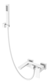 Душевая лейка Boheme Qubic 421-2-MW белый матовый