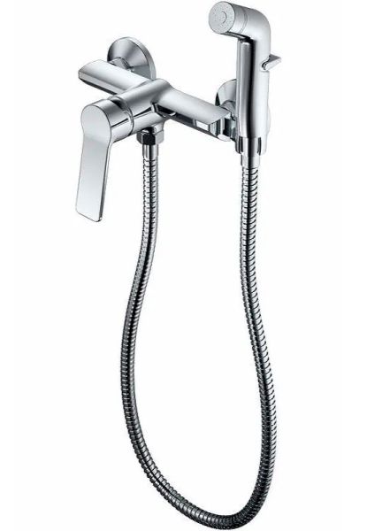 Гигиенический душ со смесителем Haiba HB55559 хром