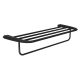 Полка для полотенец Knotlor  TR103BL, черный