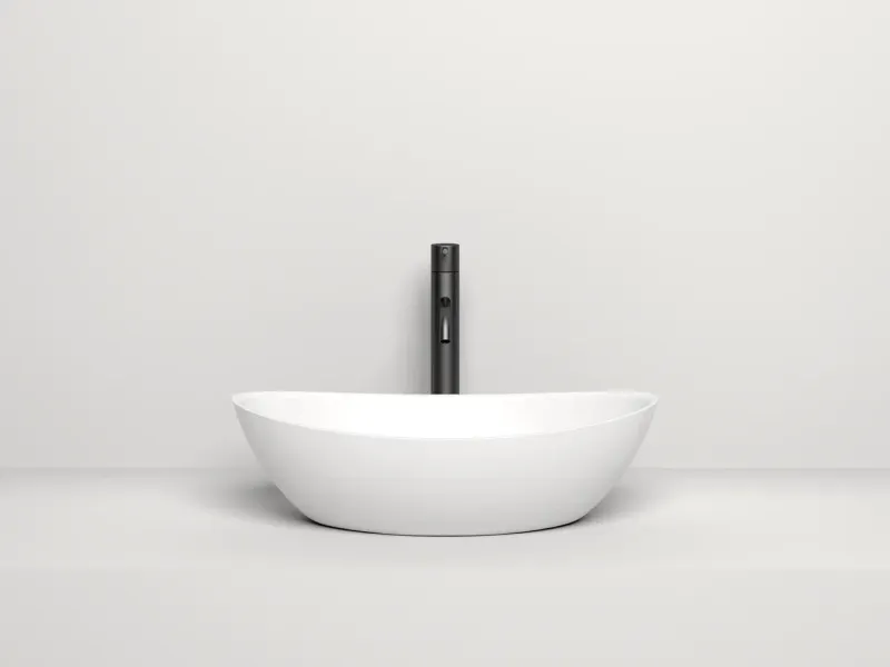 Накладная раковина Salini Noemi S-Sense 1101103G 56см белый глянцевый