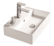 Раковина накладная SantiLine SL-1001 50см белый