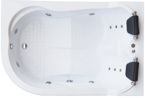 Гидромассажная ванна Royal Bath Norway Comfort 180x120см правая белый RB331100CM-R