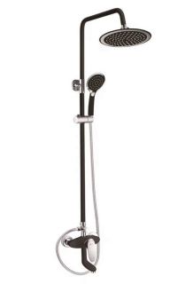 Душевая стойка Shevanik S9836H чёрный/хром Душевая стойка Shevanik S9836H чёрный/хром