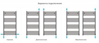 Полотенцесушитель водяной Сунержа Модус 31-0250-1260 120x60 см чёрный матовый