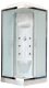 Душевая кабина Royal Bath HP стекло белое/матовое 80x80см RB80HP7-WC-CH