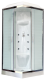Душевая кабина Royal Bath HP стекло белое/матовое 90x90см RB90HP7-WC-CH