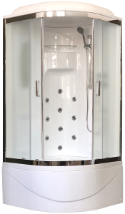 Душевая кабина Royal Bath NRW стекло матовое 100x100см RB100NRW-C-CH