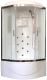 Душевая кабина Royal Bath NRW стекло матовое 100x100см RB100NRW-C-CH