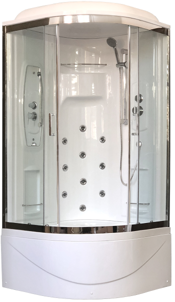 Душевая кабина Royal Bath NRW 100x100см RB100NRW-T-CH