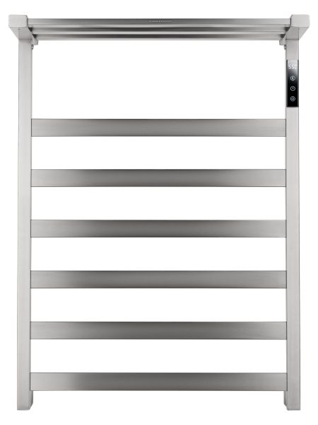 Полотенцесушитель электрический Wonzon & Woghand Frankfurt WW-A1026-BR 48x64 см брашированный никель