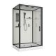 Душевая кабина Niagara Standart ST120/90/15Q/BL 120x90 см профиль чёрный стекло прозрачное