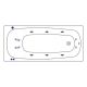 Гидромассажная ванна WHITECROSS Layla 0102.180080.100.SMART.WH 180x80 см Smart белый