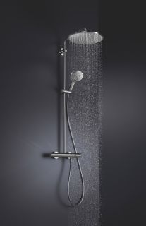 Душевая  стойка с термостатом Grohe Rainshower SmartActive 310 26648000 хром