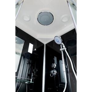 Душевая кабина Deto B90S LED BLACK