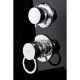 Душевая кабина Deto B90S LED BLACK Душевая кабина Deto B90S LED BLACK
