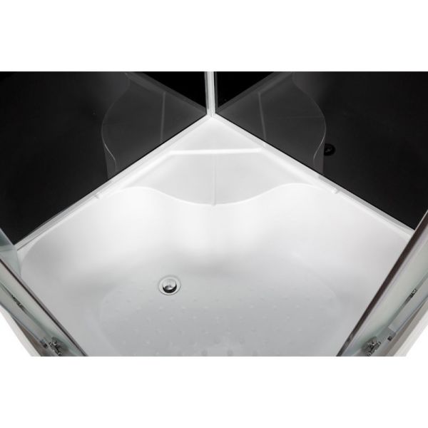 Душевая кабина Deto B90S LED BLACK Душевая кабина Deto B90S LED BLACK