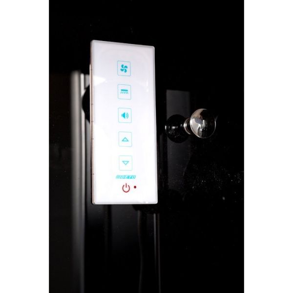 Душевая кабина Deto B90S LED BLACK Душевая кабина Deto B90S LED BLACK