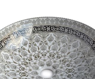 Раковина чаша Bronze de Luxe Марракеш 1008G, серый Раковина чаша Bronze de Luxe Марракеш 1008G, серый