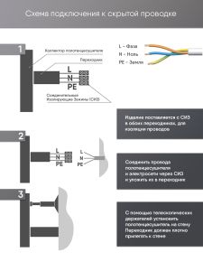Полотенцесушитель электрический Indigo Line LСLE50-40BRR 50x40 см чёрный муар