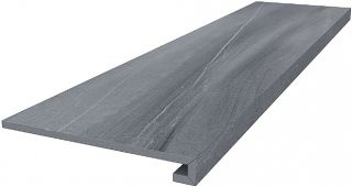 Ступень Kerama Marazzi DL500520R\GCF клееная Роверелла серый 33x119.5x0,9