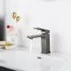 Смеситель для раковины Gappo G1017-9 оружейная сталь