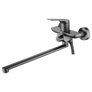 Смеситель для ванны Azario Lursy AZ-K1749GR графит