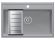 Комплект Paulmark: мойка Stepia 80 и коландер Advance PM117551-GRS+A375-BS серый дым/брашированная нержавеющая сталь Комплект Paulmark: мойка Stepia 80 и коландер Advance PM117551-GRS+A375-BS серый дым/брашированная нержавеющая сталь