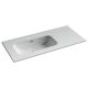 Раковина мебельная Ceramicanova Элемент (Element) CN7003L 101 см белый