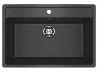 Кухонная мойка Ulgran Classic U-600-344 чёрный Кухонная мойка Ulgran Classic U-600-344 чёрный