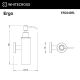 Дозатор для жидкого мыла подвесной WHITECROSS Ergo ER2242CR хром