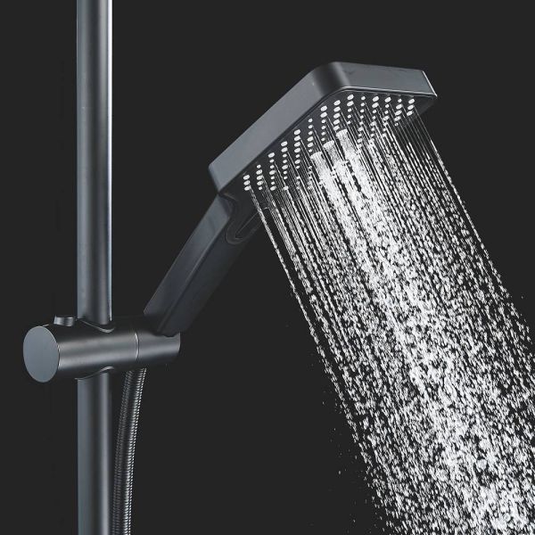 Душевая стойка Shevanik S6136H чёрный Душевая стойка Shevanik S6136H чёрный