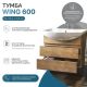Тумба под раковину подвесная Vigo Wing tp.WIN.BAL.60.2Y 60 см дуб золотой