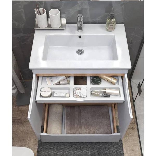 Тумба под раковину напольная Vigo Grani tn.GRI.OSK.75.2D.1Y 75 см дуб золотой