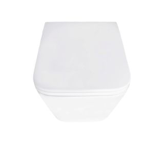 Унитаз подвесной Azario Pace AZ-5172T-WHT безободковый торнадо белый