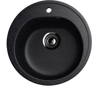 Кухонная мойка Ulgran Classic U-101-308 чёрный Кухонная мойка Ulgran Classic U-101-308 чёрный