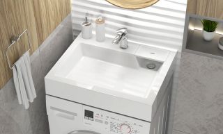 Раковина над стиральной машиной Azario Etna CS00078303 60 см белый