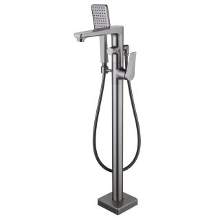 Напольный смеситель для ванны Lemark Bronx LM3744GM графит Напольный смеситель для ванны Lemark Bronx LM3744GM графит