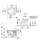 Унитаз Duravit Starck F 650000012004320 подвесной белый Унитаз Duravit Starck F 650000012004320 подвесной белый