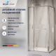 Душевой уголок RGW LE-45 77124529-11 с открытием двери вовнутрь 120x90 см хром