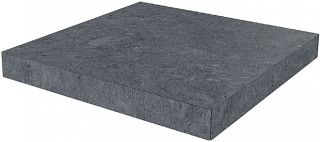 Ступень Kerama Marazzi DL501320R\GCA угловая клееная Роверелла серый темный 33x33x0,9