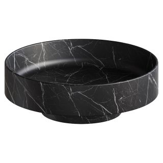 Раковина накладная Armadi Art Sole Corian 801-NM 40 см Nero Marquina Раковина накладная Armadi Art Sole Corian 801-NM 40 см Nero Marquina